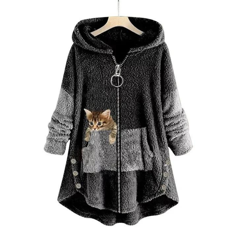 Luna - A warm and soft jacket, cosy as a teddy bear-15547643953525-Mirella Fiore