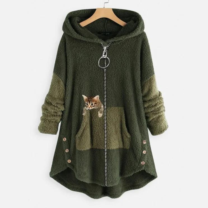 Luna - A warm and soft jacket, cosy as a teddy bear-15547643953525-Mirella Fiore