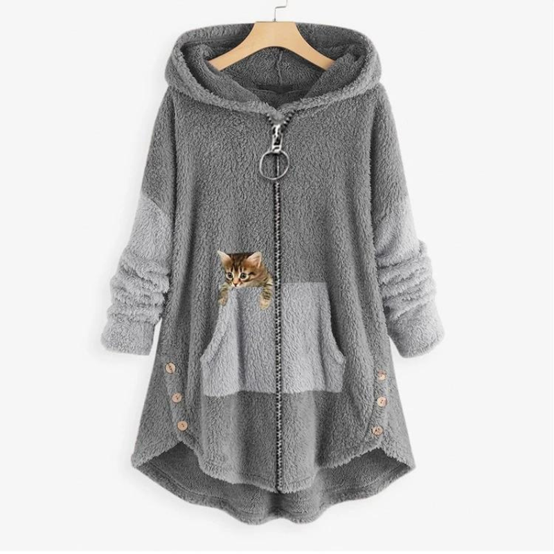 Luna - A warm and soft jacket, cosy as a teddy bear-15547643953525-Mirella Fiore