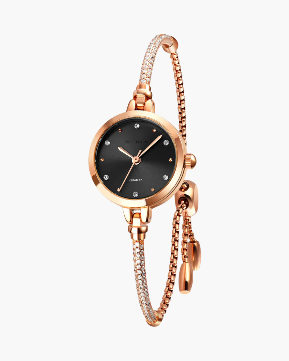 Luna Belle – Elegant bangle style – Bracelet watch-15233937015157-Nancy & Mae Savannah