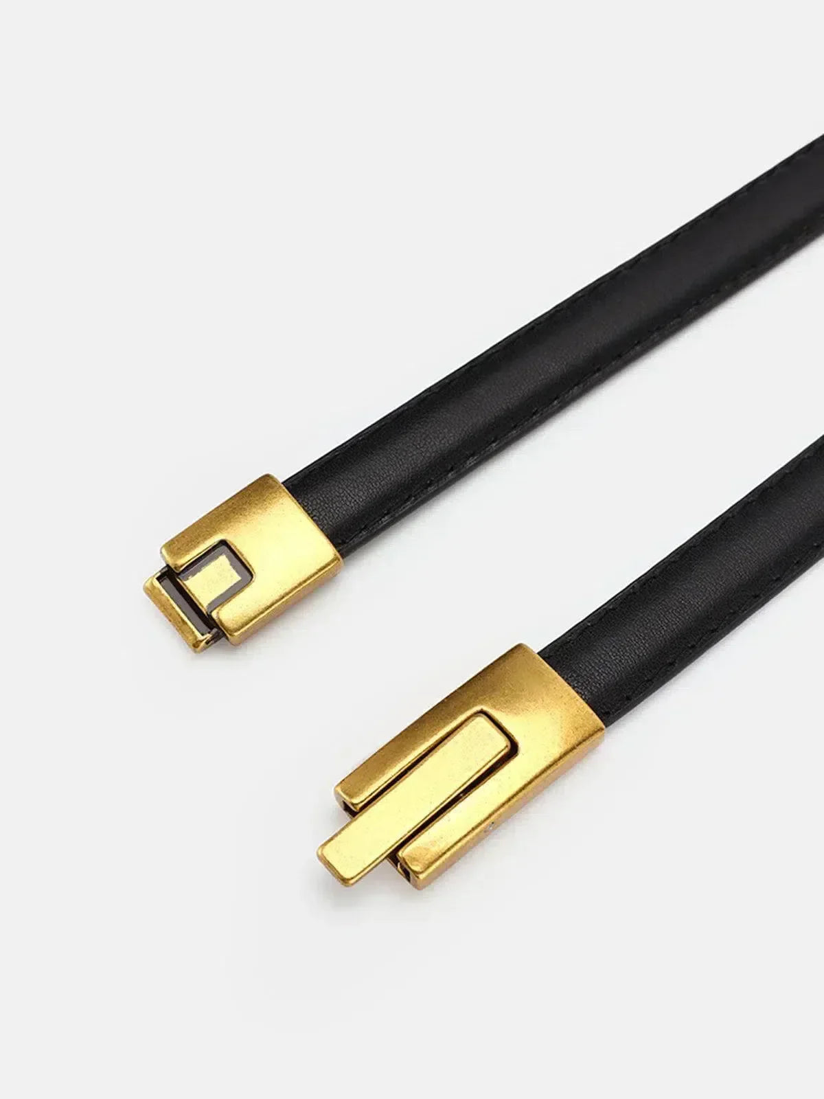 Lyra – Sleek durable finish – Faux leather belt-15133536256373-Nancy & Mae Savannah