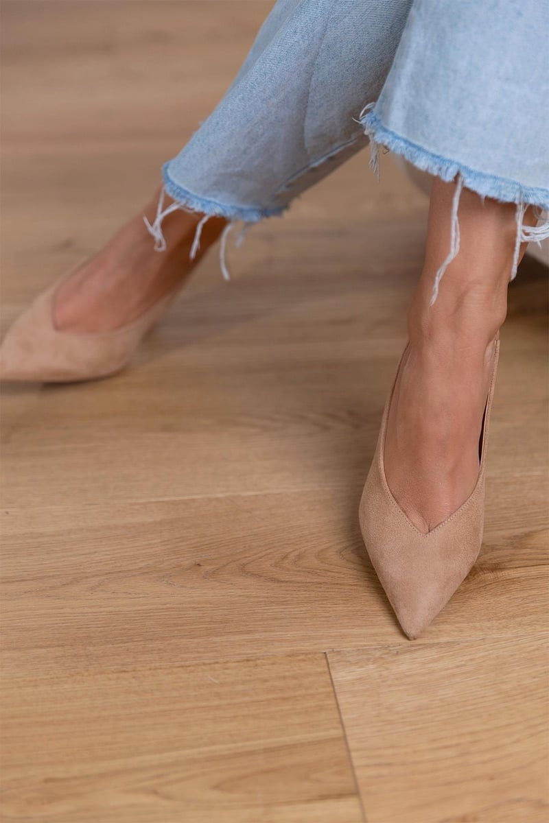 MAIA - SUEDE SLINGBACK HEELS-15553865777525-Mirella Fiore