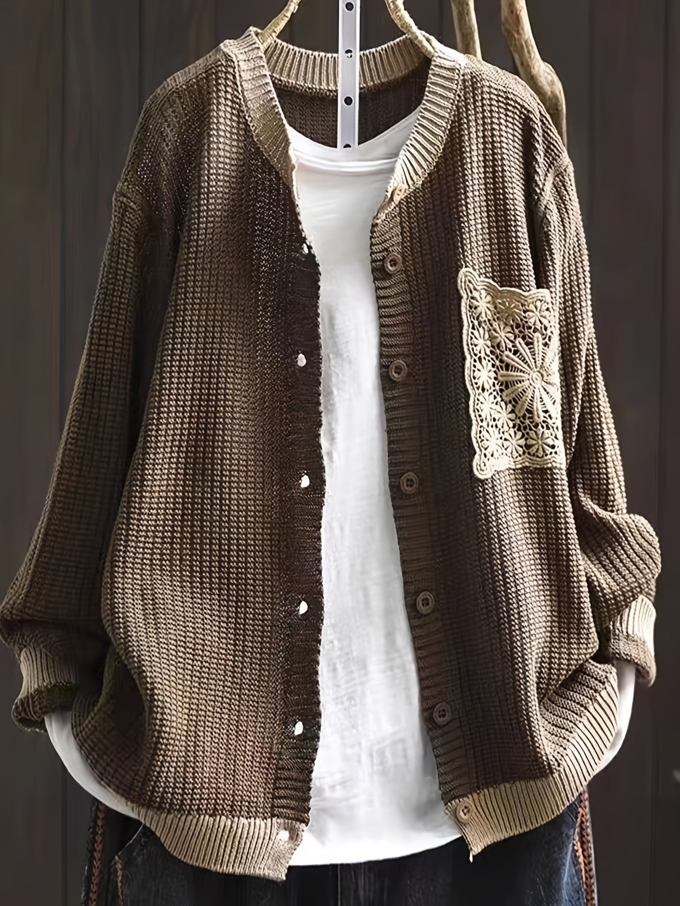 MARCELLINE - KNIT POCKET COAT-15519212011893-Nancy & Mae Savannah