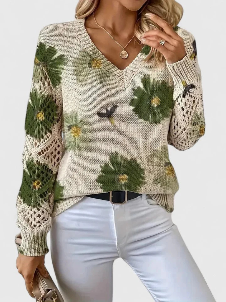 MARIBELLE - BLOOM SWEATER-15549015425397-Mirella Fiore