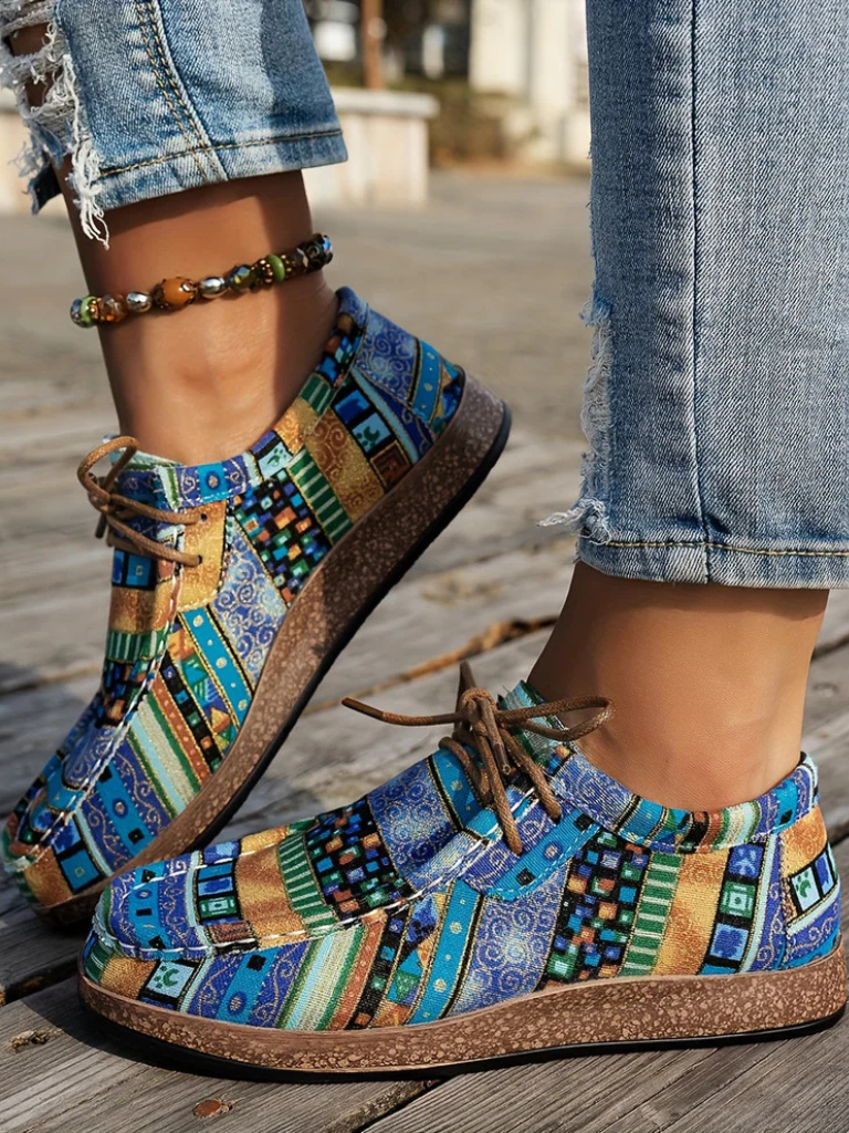 MAYA - COMFORT PRINT LOAFERS-15549014376821-Mirella Fiore