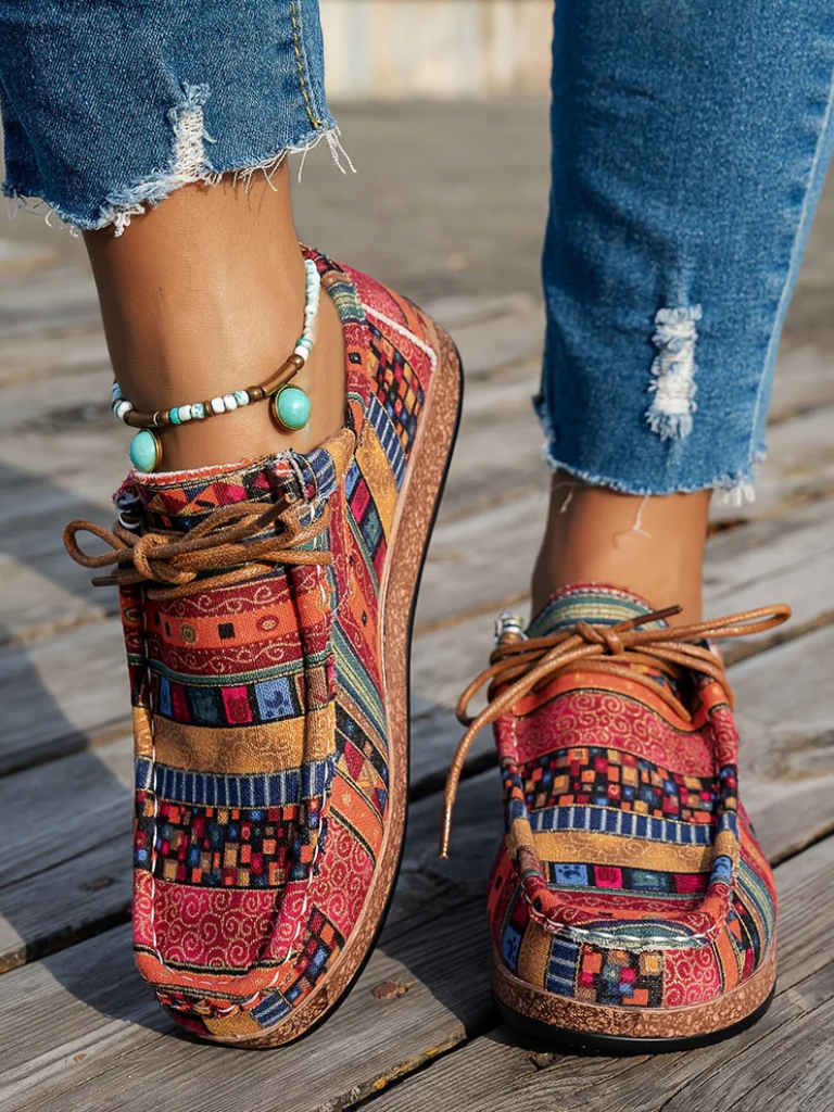 MAYA - COMFORT PRINT LOAFERS-15549014376821-Mirella Fiore