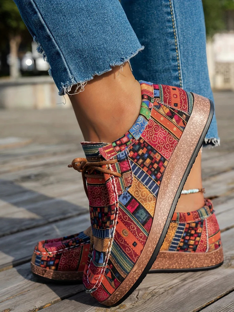 MAYA - COMFORT PRINT LOAFERS-15549014376821-Nancy & Mae Savannah