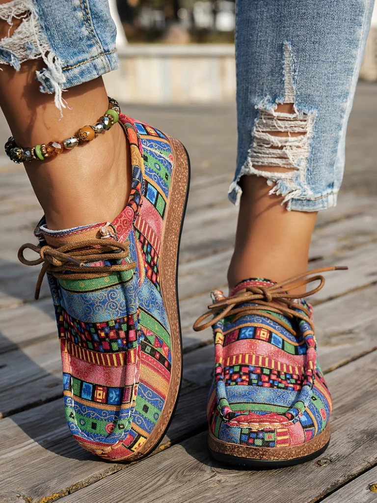 MAYA - COMFORT PRINT LOAFERS-15549014376821-Nancy & Mae Savannah