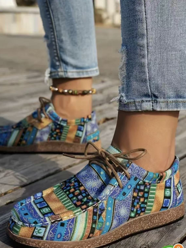 MAYA - COMFORT PRINT LOAFERS-15549014376821-Nancy & Mae Savannah