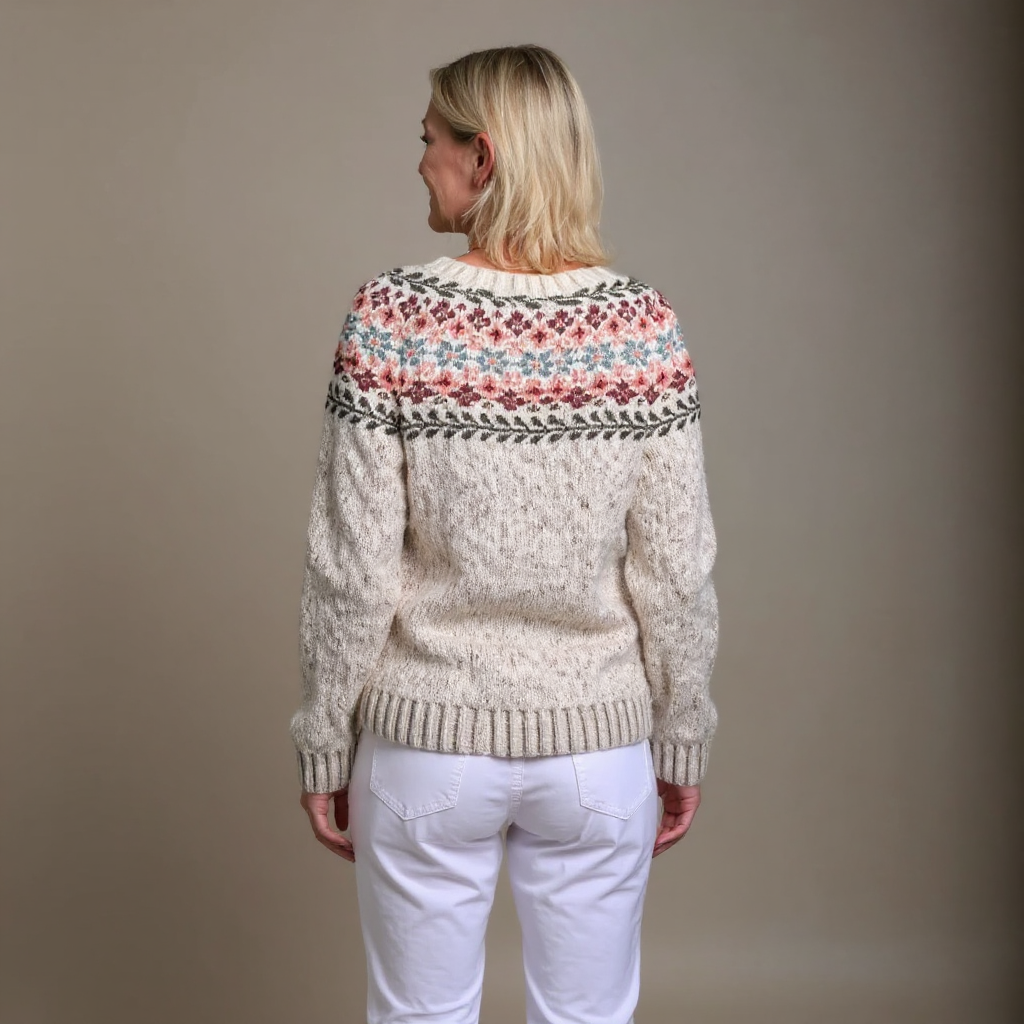 Madelyne - Vintage Icelandic Cardigan-15531112366453-Nancy & Mae Savannah