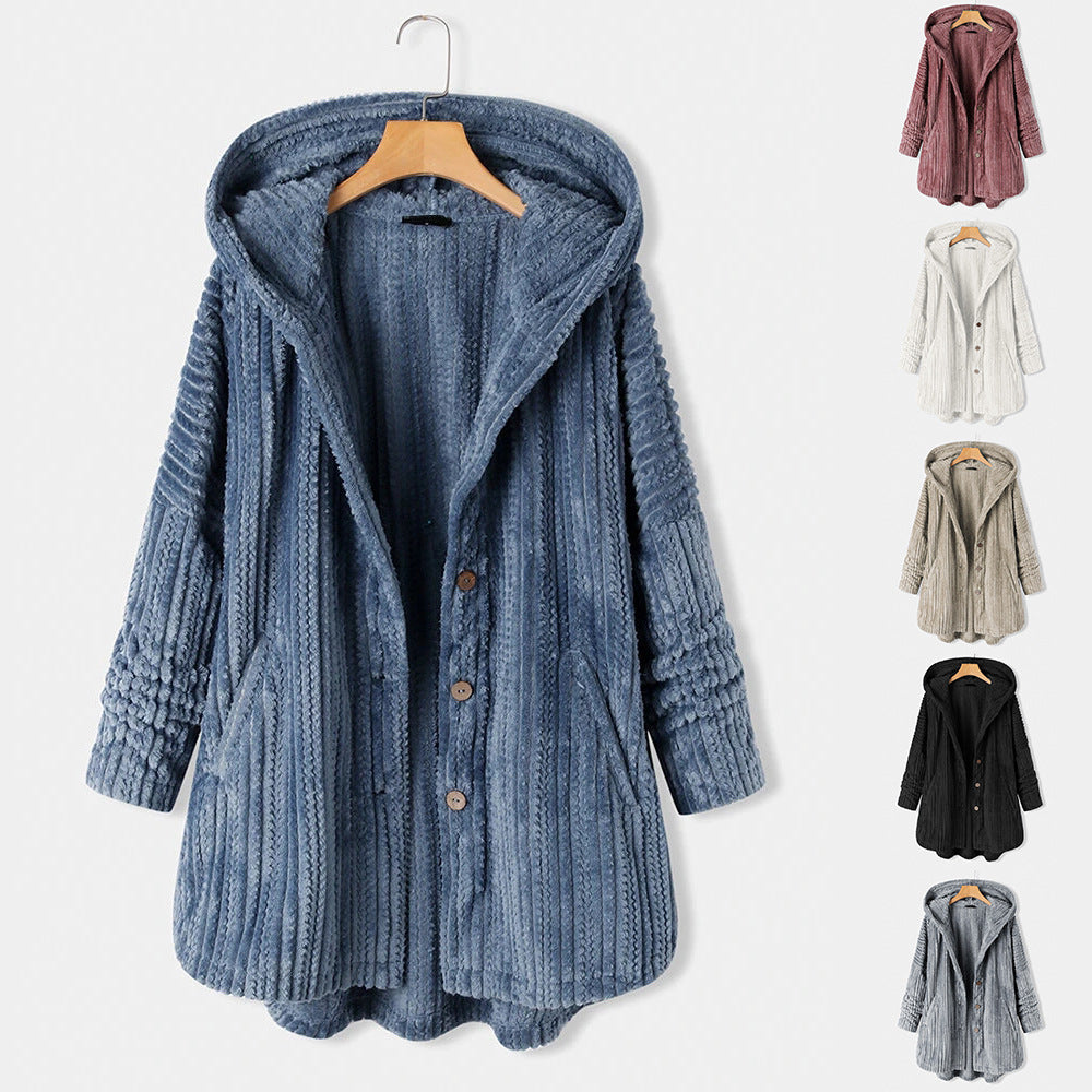 Manuela - Winter coat with lapels-15547643887989-Mirella Fiore