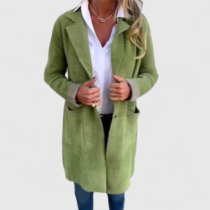 Maribel - Chic Everyday Blazer-Style Coat-15550919541109-Nancy & Mae Savannah