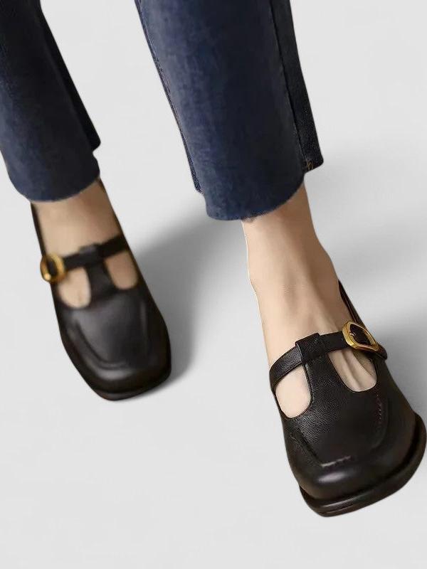 Mariella – Orthopedic T-Strap Mary Jane Shoes-15518793662837-Mirella Fiore