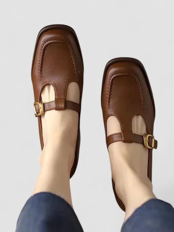 Mariella – Orthopedic T-Strap Mary Jane Shoes-15518793662837-Mirella Fiore