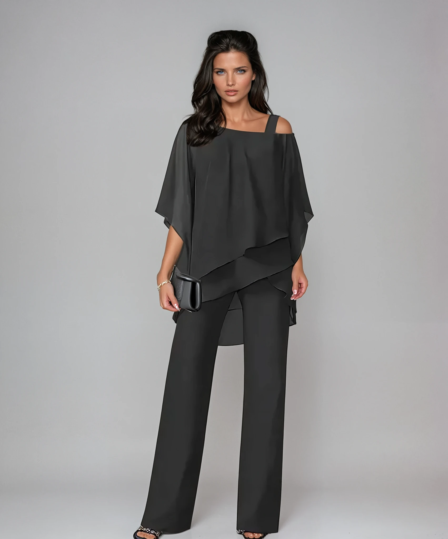 Mariella - Two-Piece Layered Set-15553262158197-Mirella Fiore