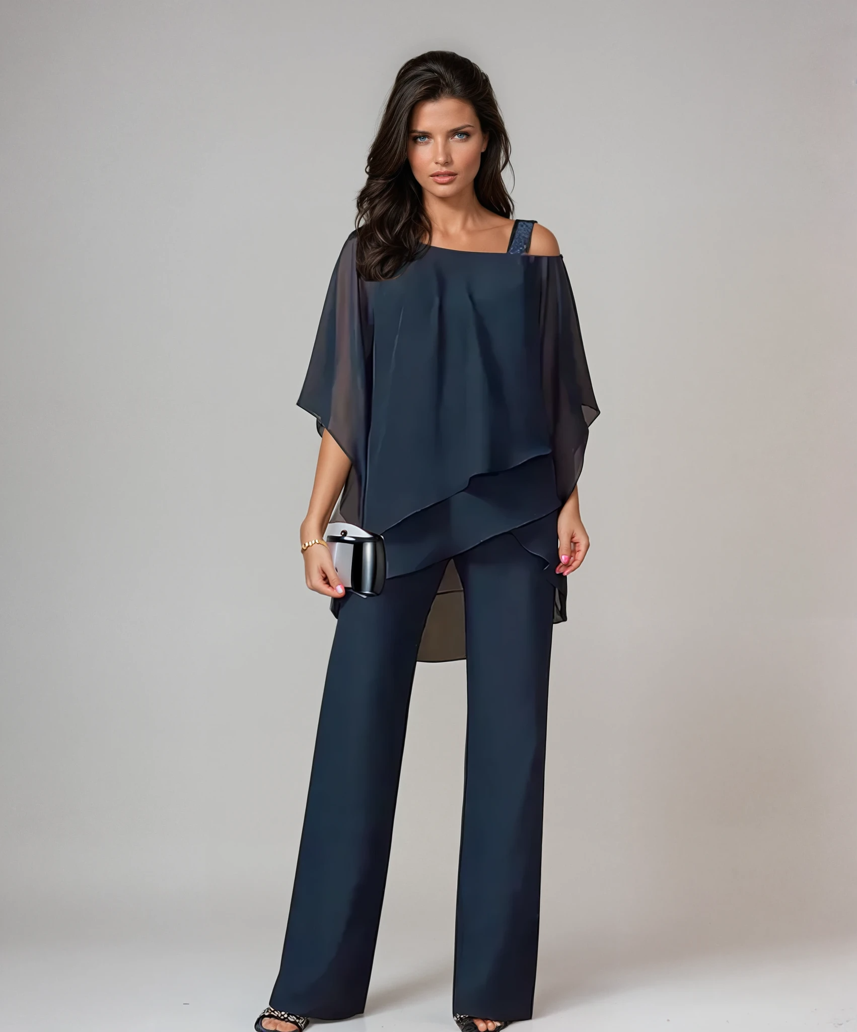 Mariella - Two-Piece Layered Set-15553262158197-Mirella Fiore