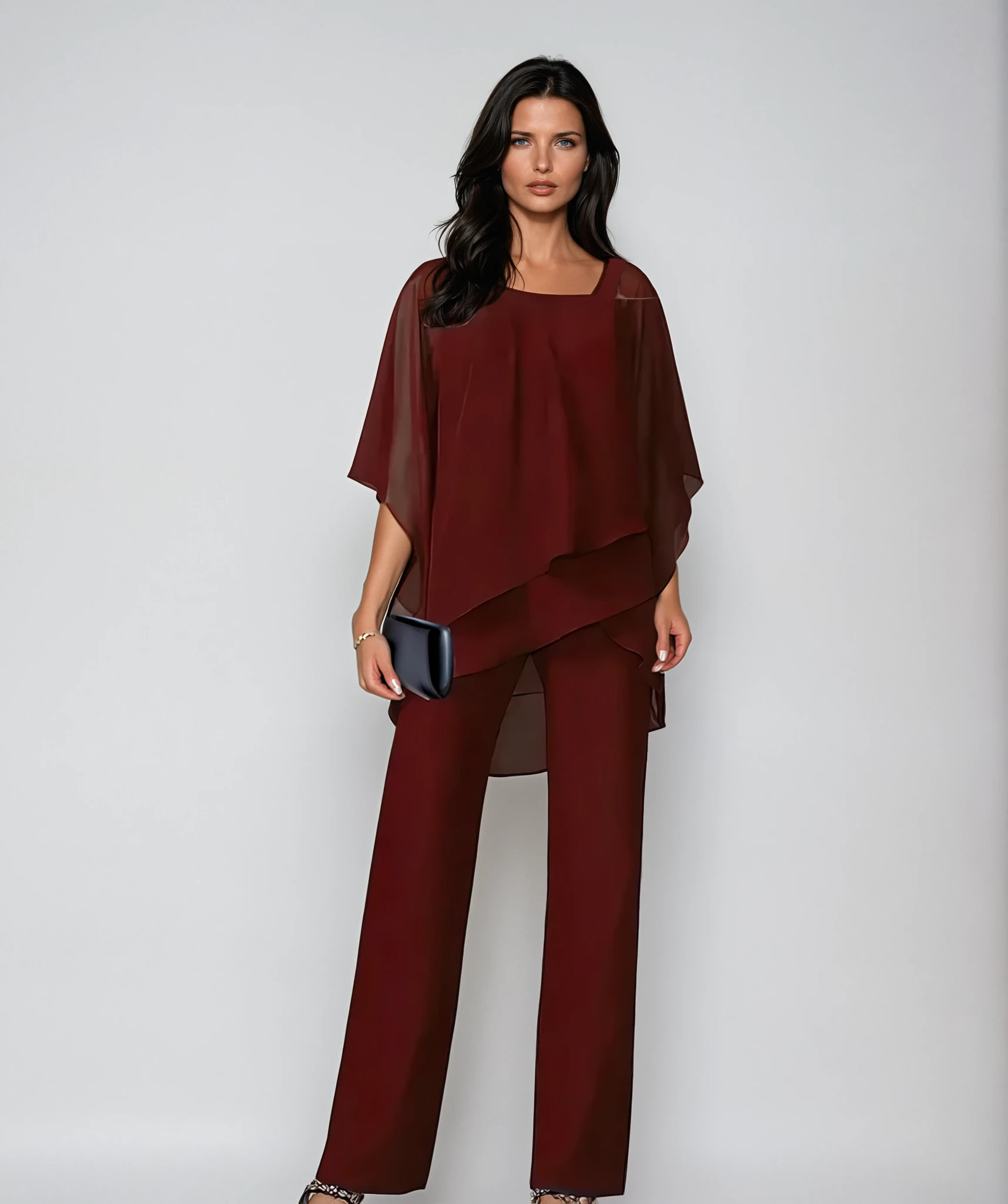 Mariella - Two-Piece Layered Set-15553262158197-Mirella Fiore
