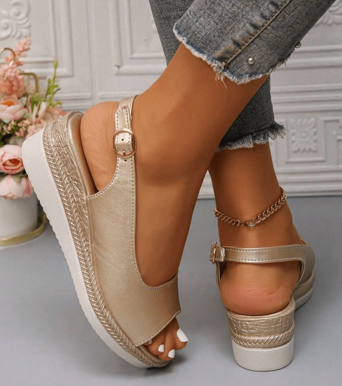 Marina - Orthopaedic Sandals-15547821064565-Mirella Fiore