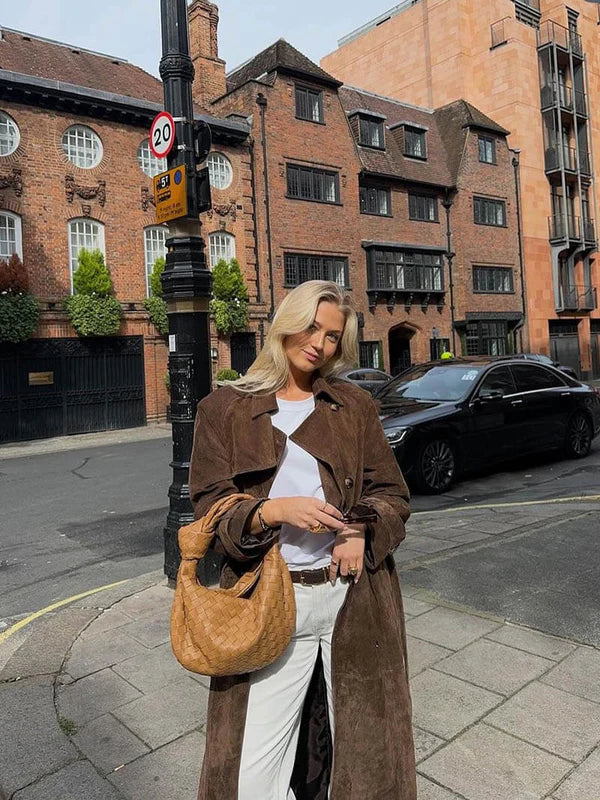 Marlowe - Classic Trench Coat-15550919344501-Mirella Fiore
