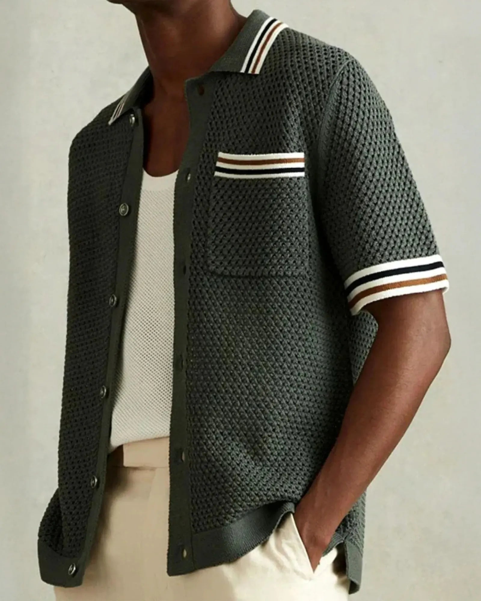 Martin Laurent Crochet Shirt-15553981415797-Nancy & Mae Savannah