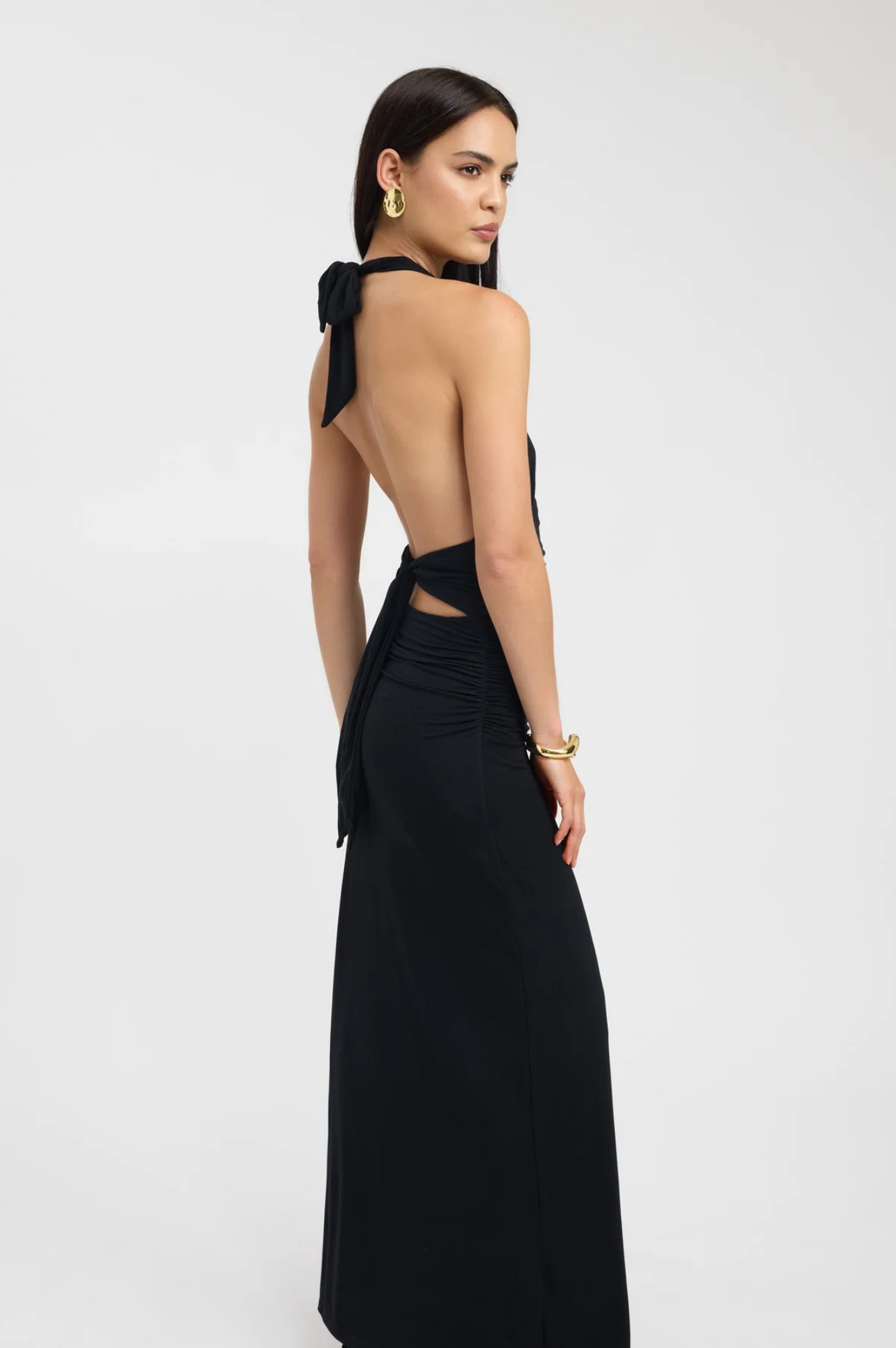 Marzella – Halter backless – Maxi evening dress-15260964847989-Mirella Fiore