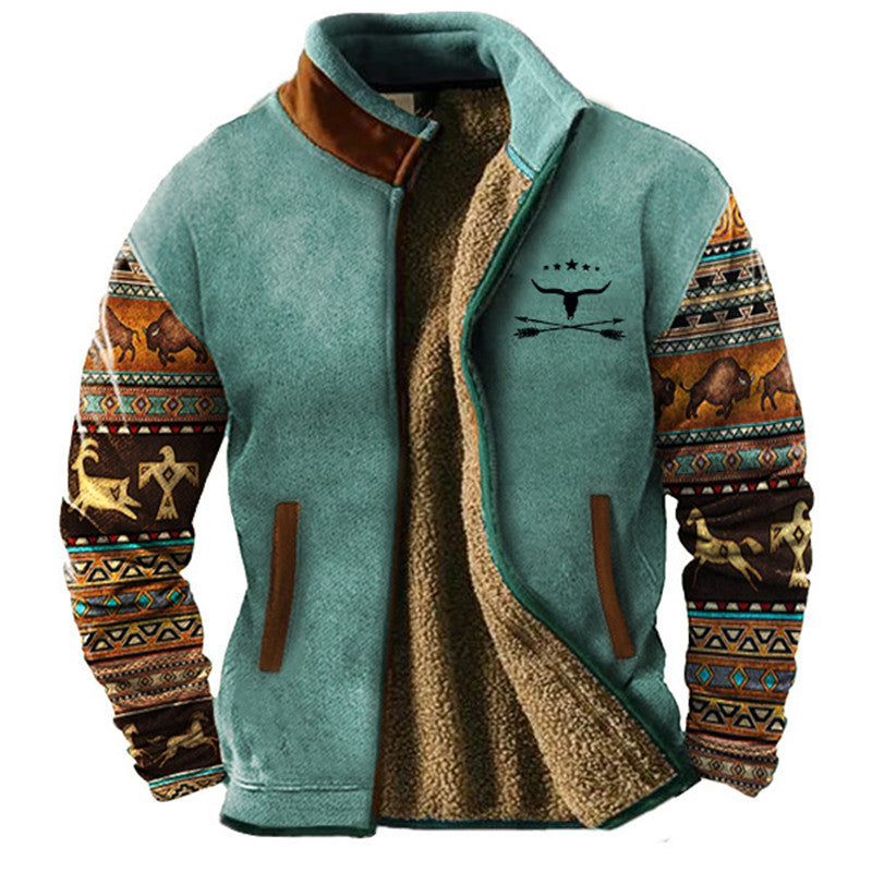 Mathéo - Casual Fleece Jacket for Men-15552184516981-Nancy & Mae Savannah