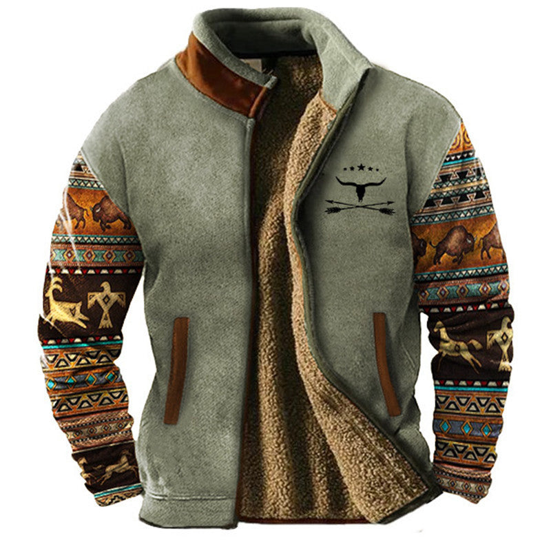 Mathéo - Casual Fleece Jacket for Men-15552184516981-Nancy & Mae Savannah