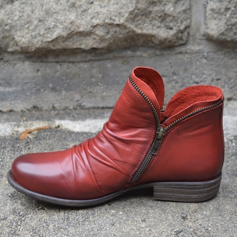 Matilda - Leather Boots-15548991930741-Mirella Fiore