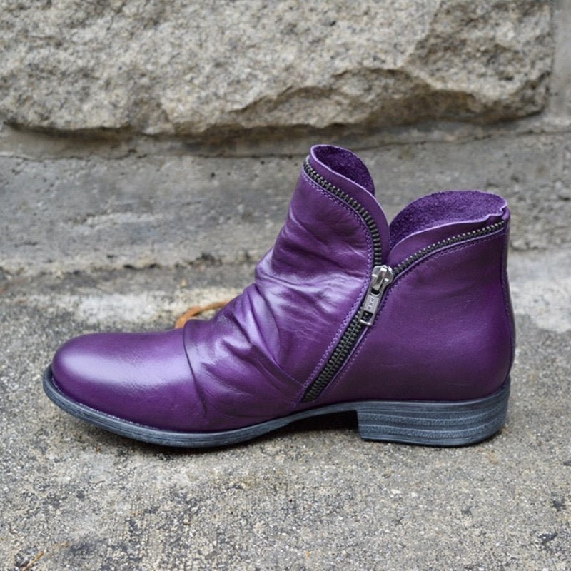 Matilda - Leather Boots-15548991930741-Mirella Fiore