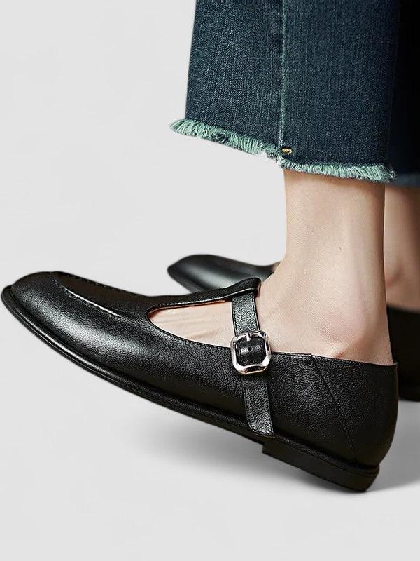 Matilda – Orthopedic Mary Jane Low Heel Shoes-15518793695605-Nancy & Mae Savannah