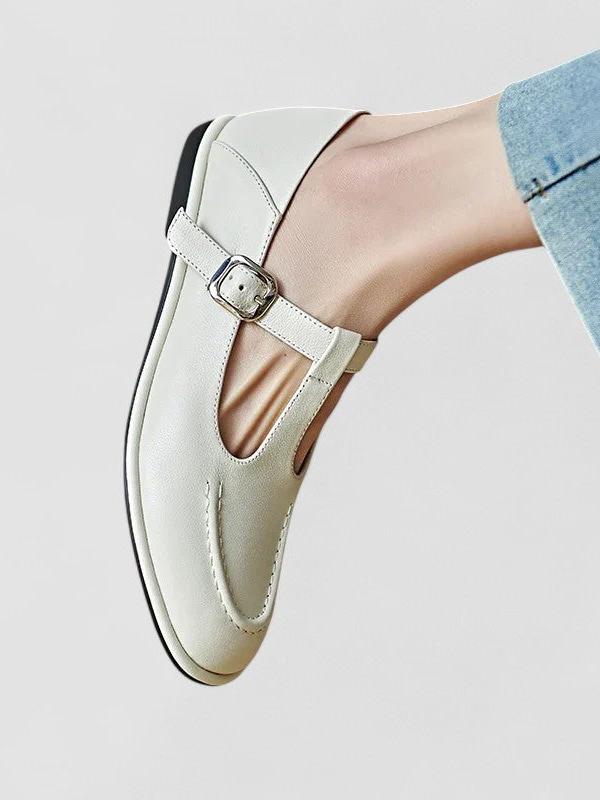 Matilda – Orthopedic Mary Jane Low Heel Shoes-15518793695605-Nancy & Mae Savannah