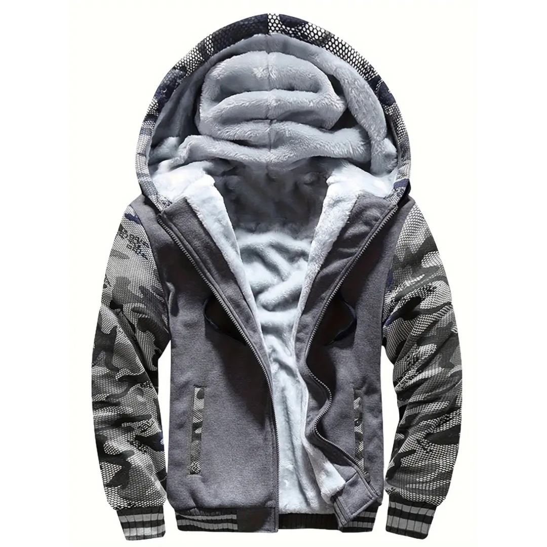 Matthew | Warm Fleece Hooded Jacket-15553364263285-Mirella Fiore
