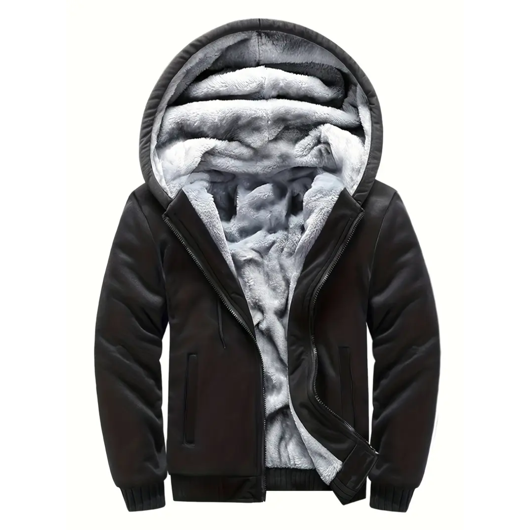 Matthew | Warm Fleece Hooded Jacket-15553982726517-Nancy & Mae Savannah