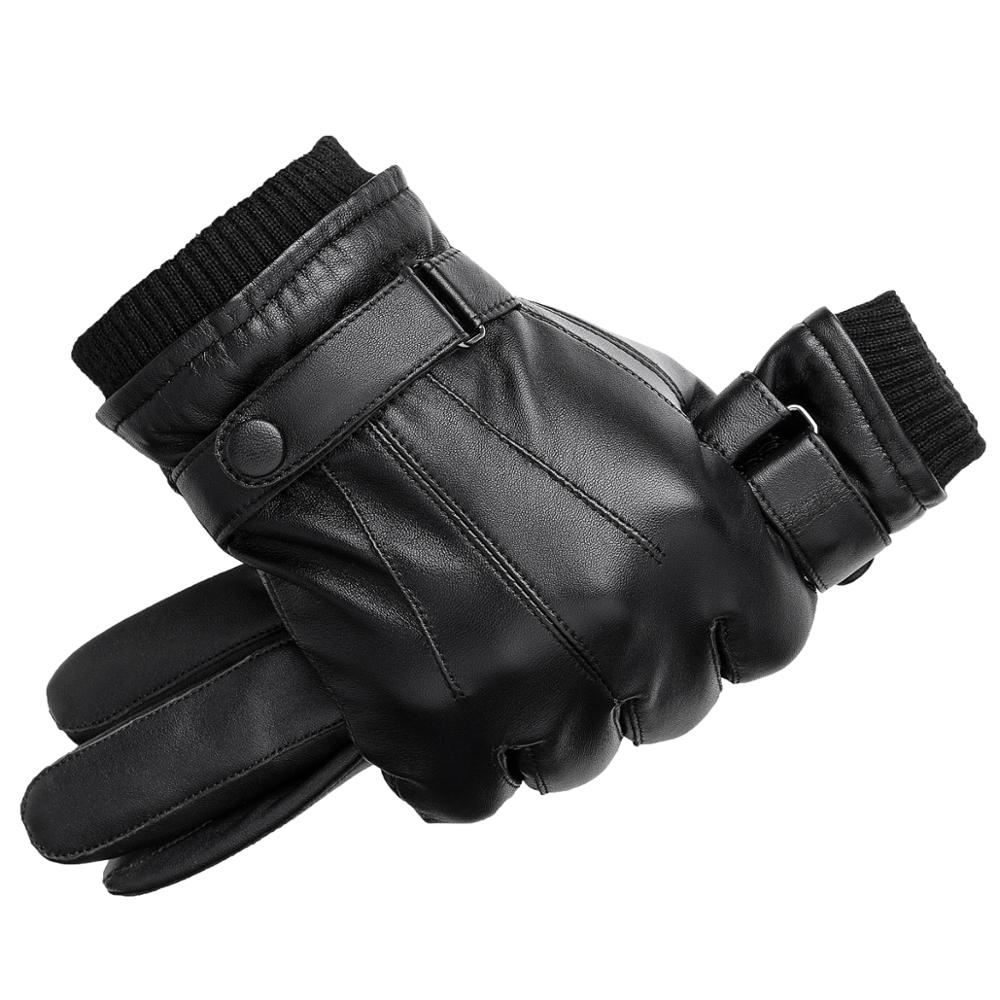 Max - Leather Gloves-15552078446965-Mirella Fiore