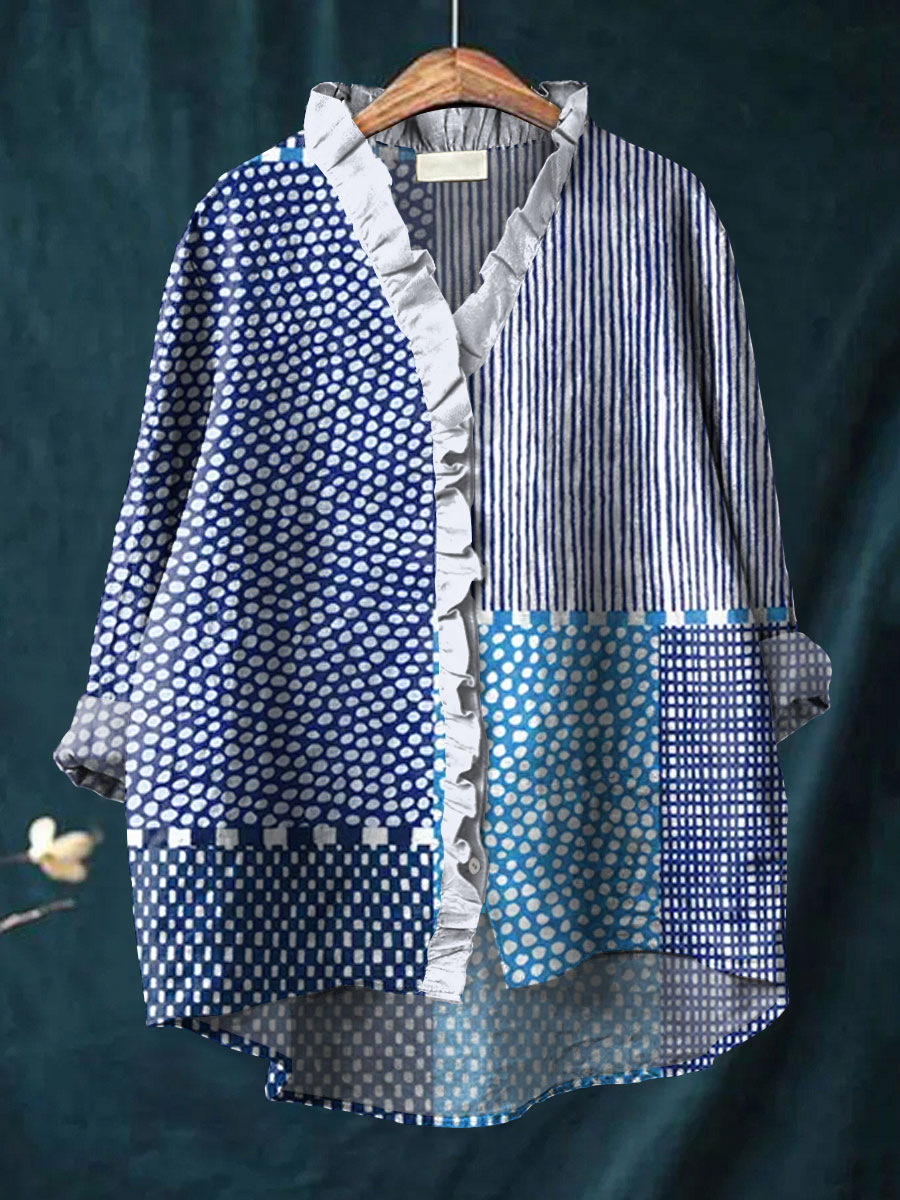 Melody - Elegant Bloom Blouse-15542206398837-Nancy & Mae Savannah