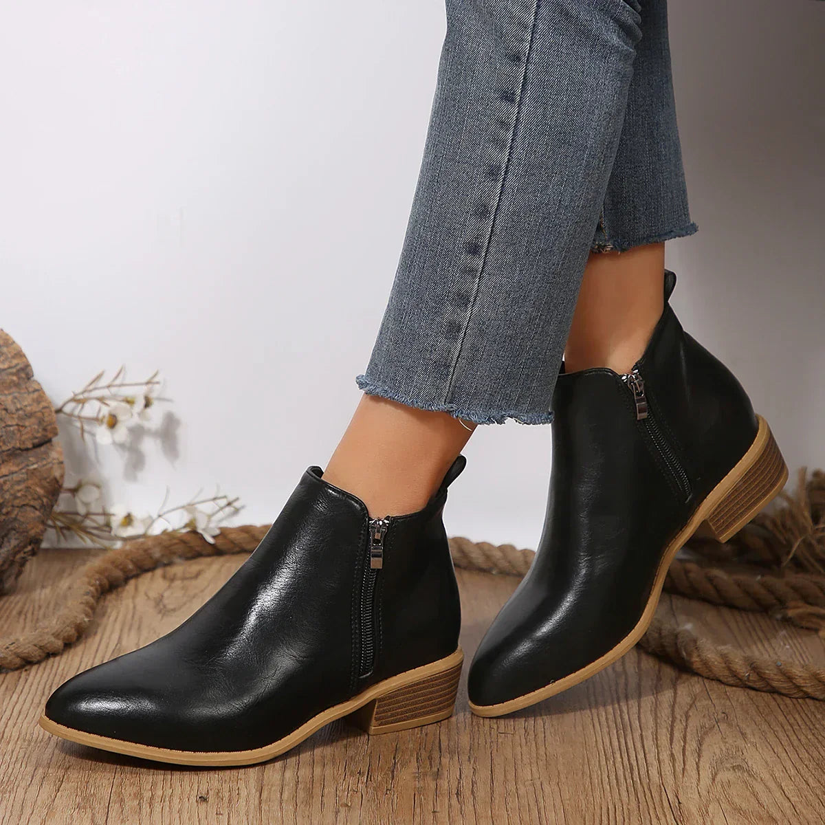 Mey - Orthopedic Comfort Ankle Boots-15547821425013-Mirella Fiore
