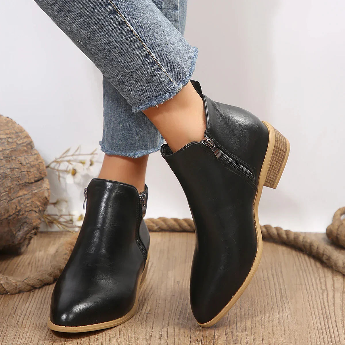 Mey - Orthopedic Comfort Ankle Boots-15547821425013-Mirella Fiore