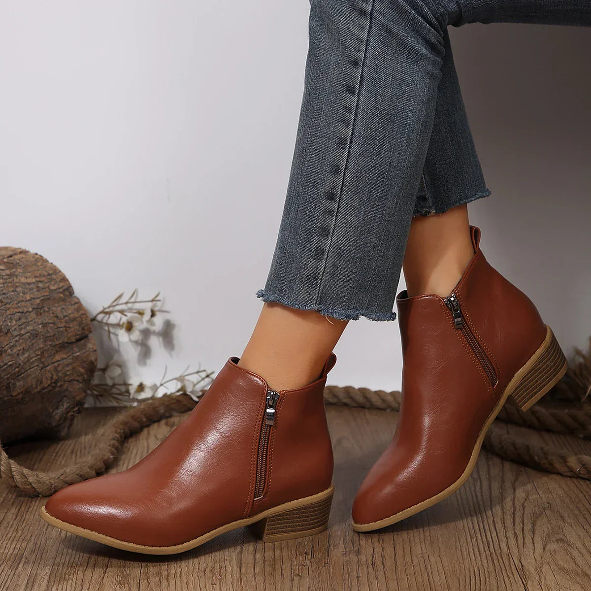 Mey - Orthopedic Comfort Ankle Boots-15547821425013-Mirella Fiore