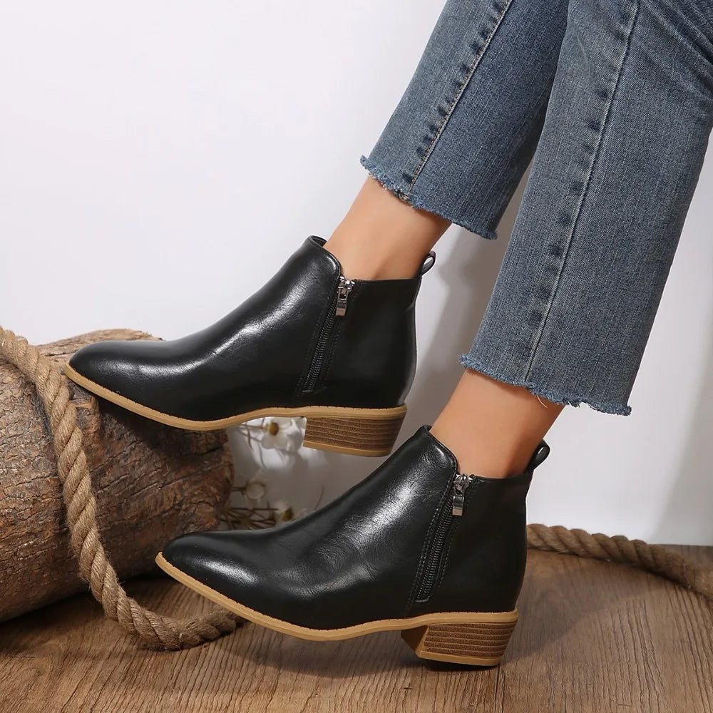 Mey - Orthopedic Comfort Ankle Boots-15547821425013-Mirella Fiore