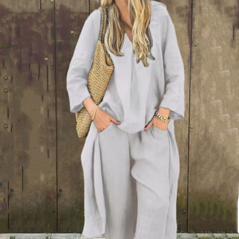 Mia - Cozy Two-Piece Set-15549008839029-Mirella Fiore
