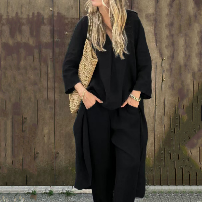 Mia - Cozy Two-Piece Set-15549008839029-Mirella Fiore