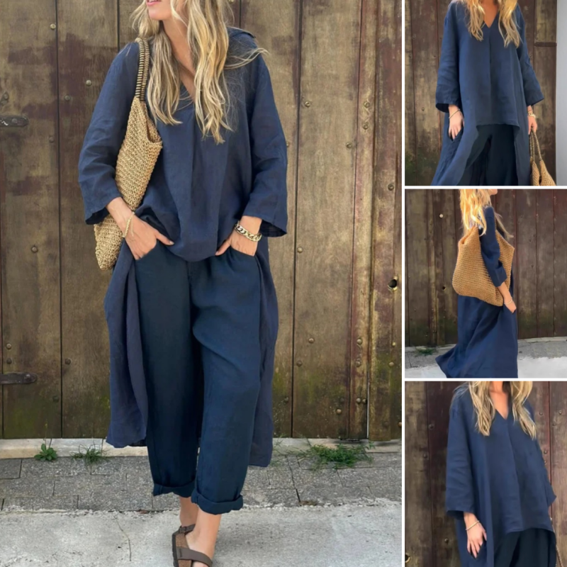 Mia - Cozy Two-Piece Set-15549008839029-Mirella Fiore