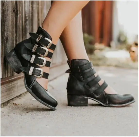 Mica - Leather Heels-15548991406453-Mirella Fiore