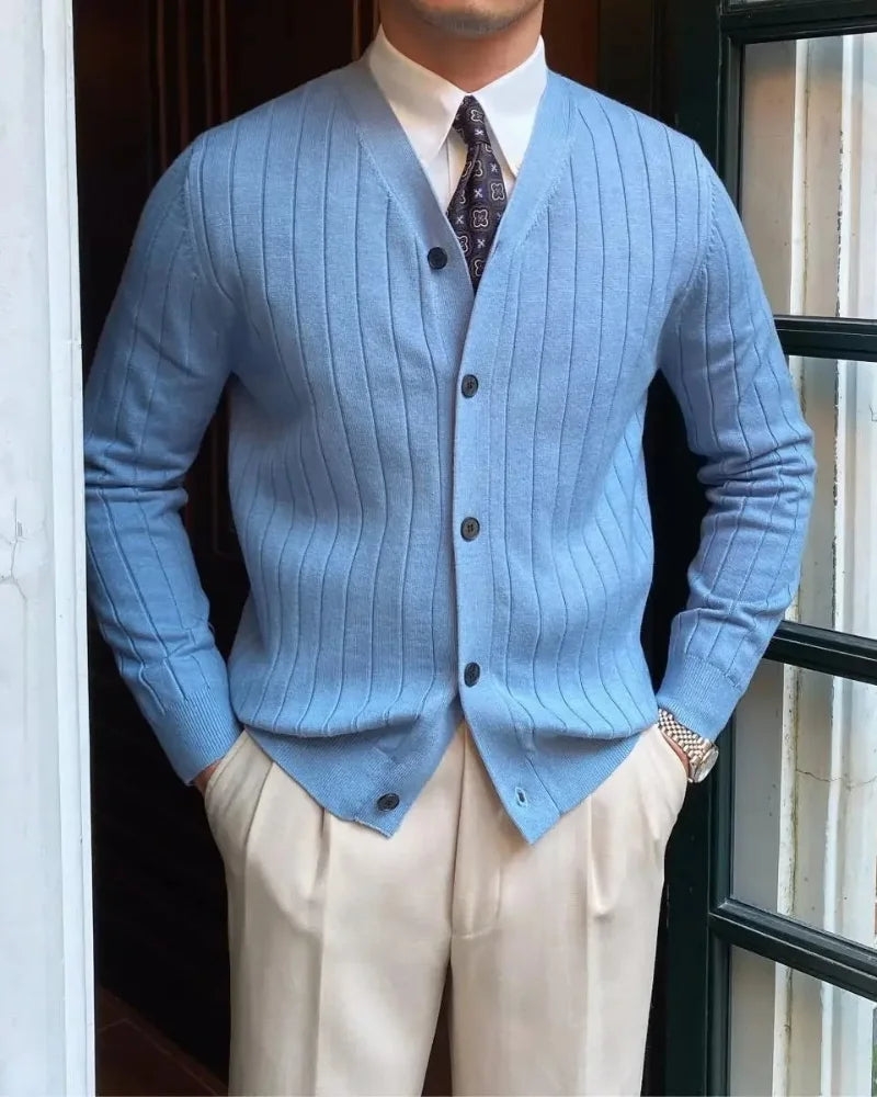 Milano Ribbed Cardigan-15553977581941-Nancy & Mae Savannah