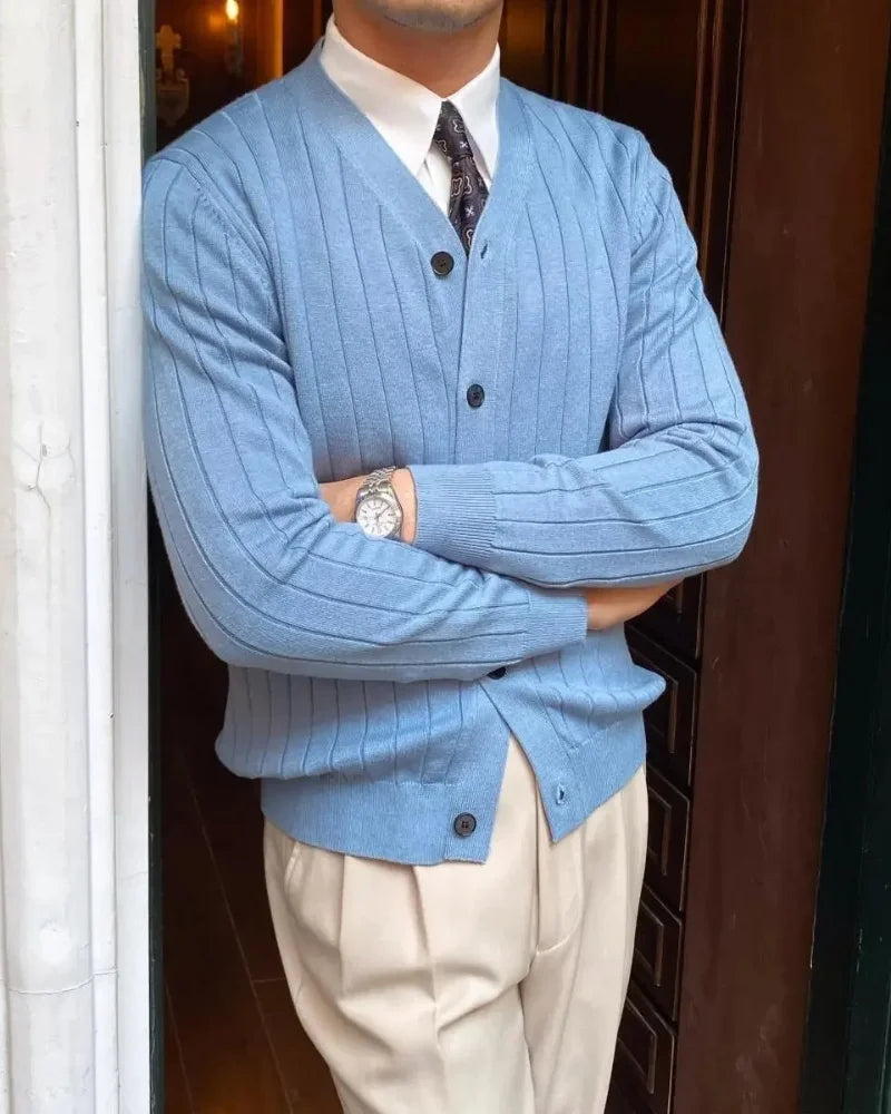 Milano Ribbed Cardigan-15553977581941-Nancy & Mae Savannah