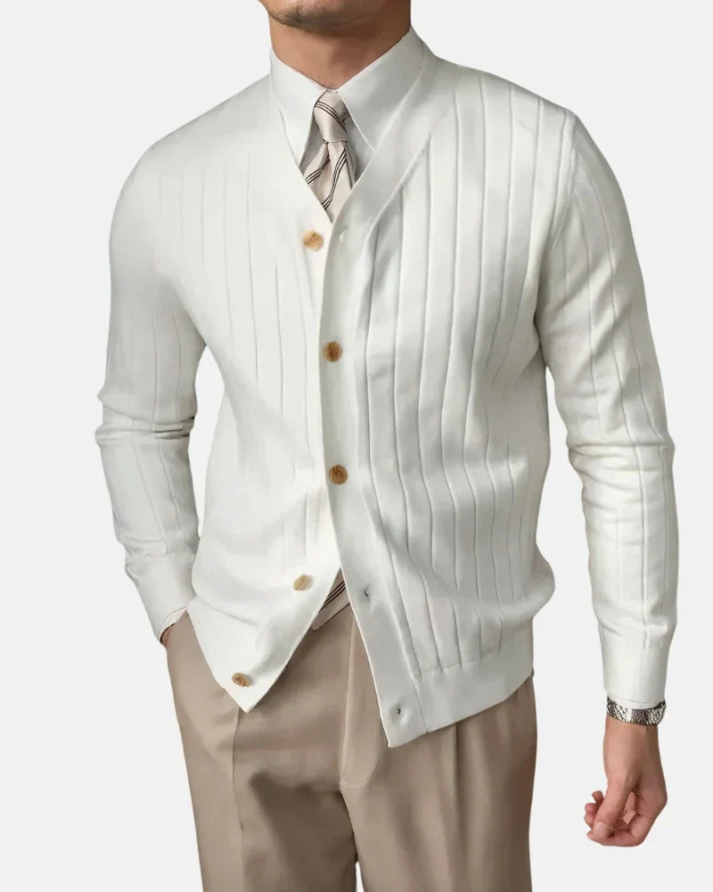 Milano Ribbed Cardigan-15553977581941-Nancy & Mae Savannah