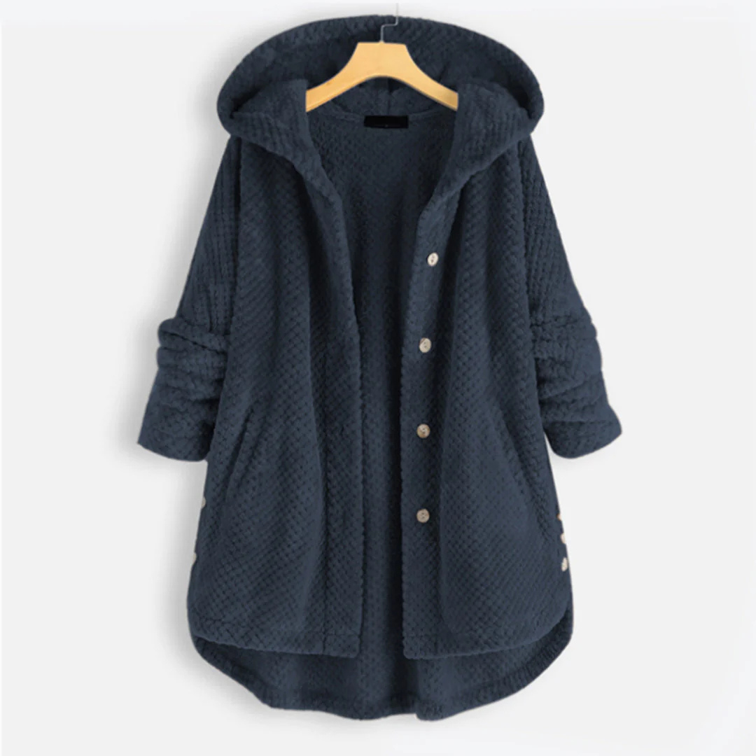Mina - Button Down Hooded Jacket-15544936792437-Nancy & Mae Savannah