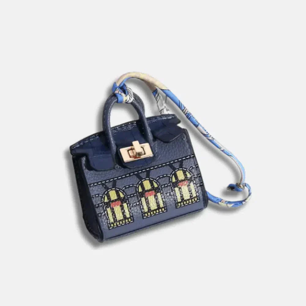 Mini – Sleek minimalist design – Bag charm-15133604807029-Mirella Fiore