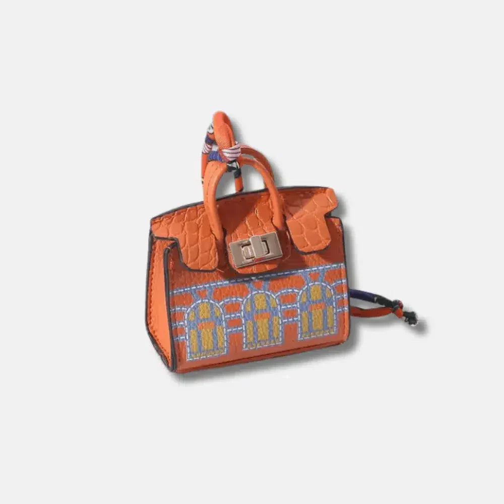 Mini – Sleek minimalist design – Bag charm-15133604807029-Nancy & Mae Savannah