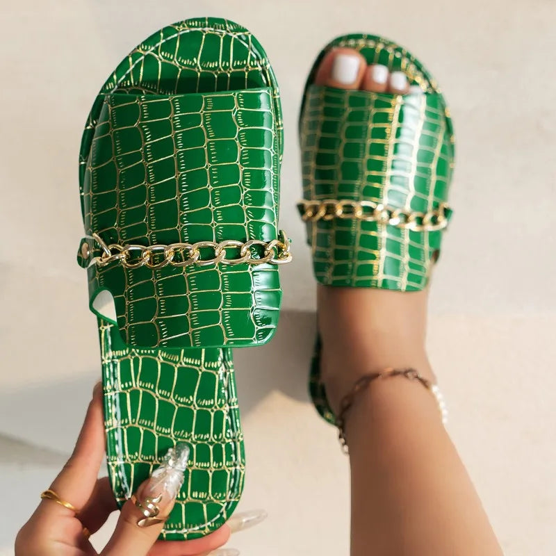 Mira - Luxe Wedge Beach Flip-Flops-15547821883765-Mirella Fiore